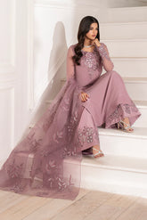 Iznik | Luxury Formal | UE-418 Embroidered Chiffon